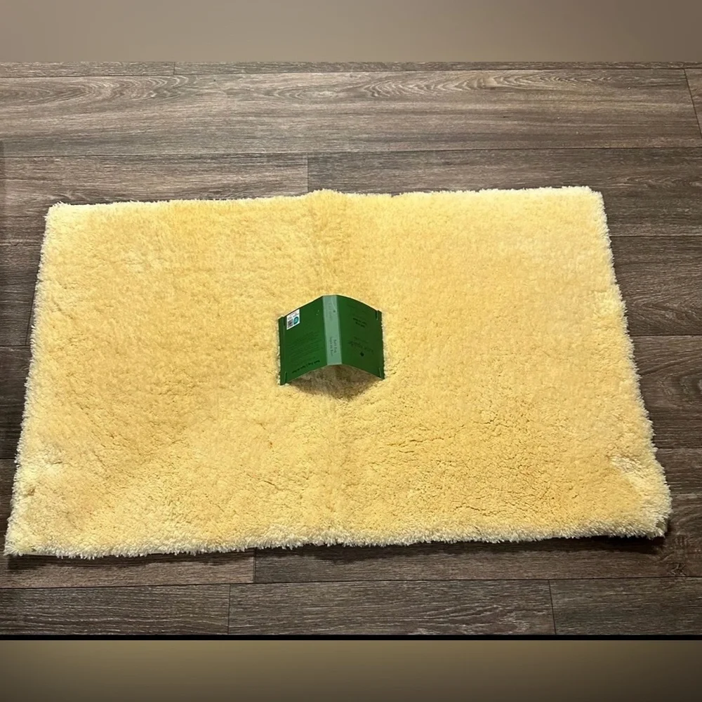 Kate Spade 20x32 Butter Yellow Bath Rug